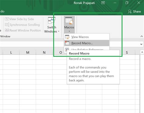 does macro work on excel online