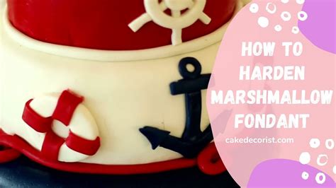 Does Marshmallow Fondant Harden