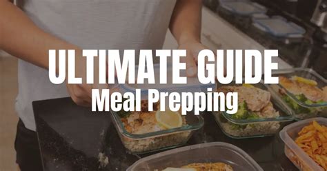 Does Meal Prepping Work For Weight Loss