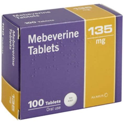 does mebeverine stop diarrhea