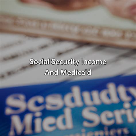 does medicaid affect social security