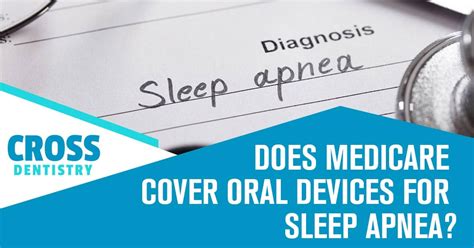 does medicare cover sleep apnea oral devices
