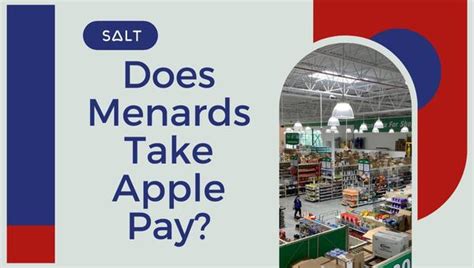does menards do apple pay