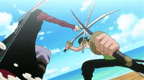does mihawk care about zoro