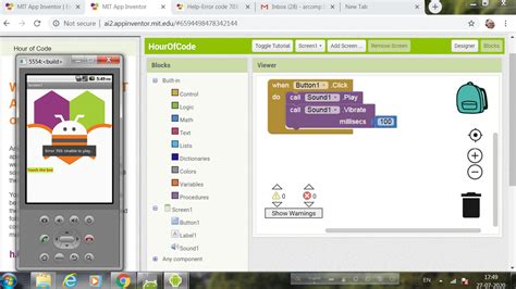 does mit app inventor work on ios