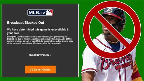 does mlb tv blackout local games