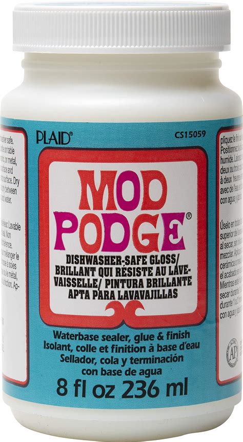 Does Mod Podge Glue Dry Clear