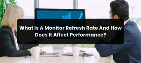 does monitor refresh rate affect gpu performance