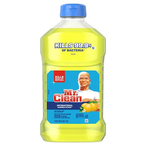 Does Mr Clean Kill Germs