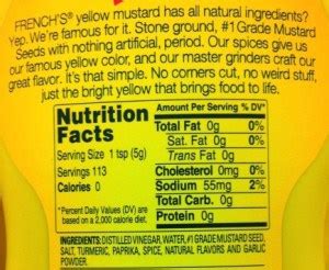 Does Mustard Contain Msg