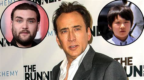 does nicolas cage have a son