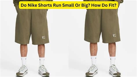 Does Nike Shorts Run Small