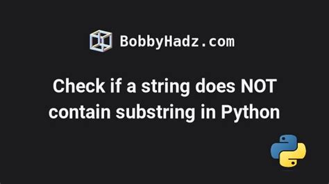does not contain python