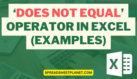 does not equal operator dax