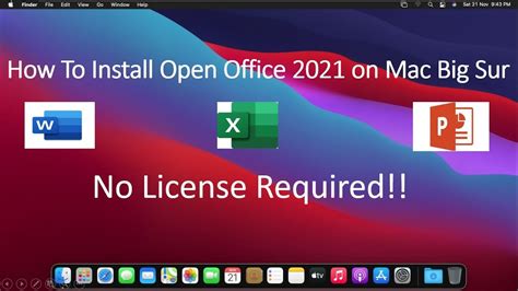Does Openoffice Work On Mac Big Sur