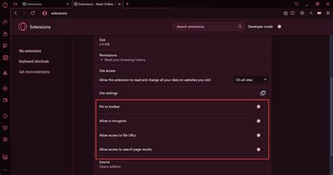 Does Opera Gx Support Extensions