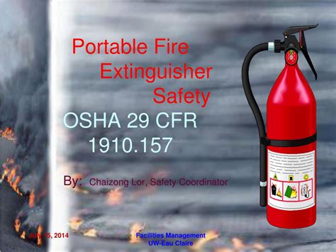 Does Osha Require Fire Extinguishers