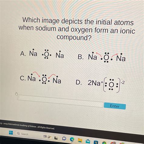 Does Oxygen And Sodium Form An Ionic Compound