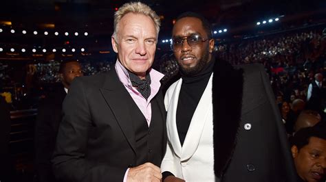 does p diddy pay sting