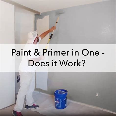 Does Paint With Primer In It Really Work