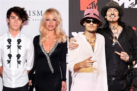does pamela anderson have kids with tommy lee