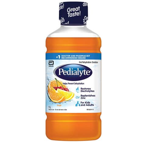does pedialyte help with a cold