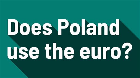 does poland use euro