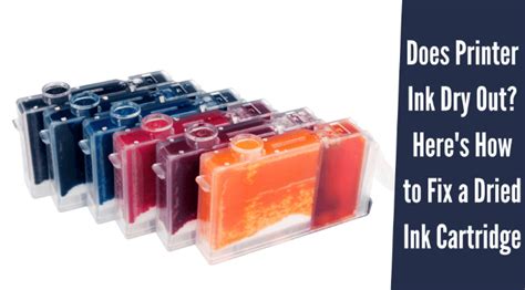 Does Printer Ink Dry Out Reddit