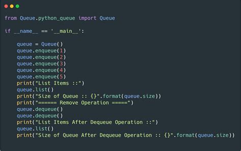 does python have queues
