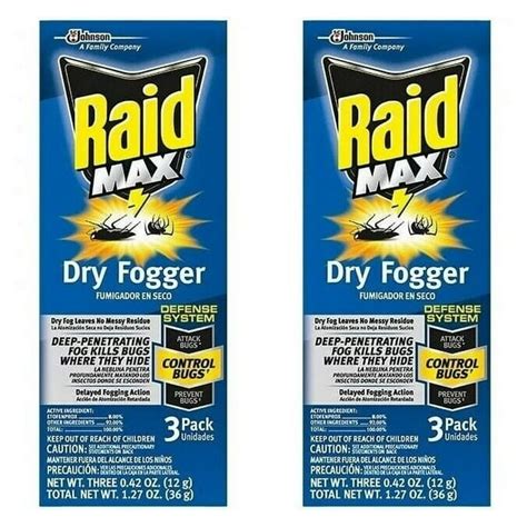 Does Raid Max Dry Fogger Kill Fleas