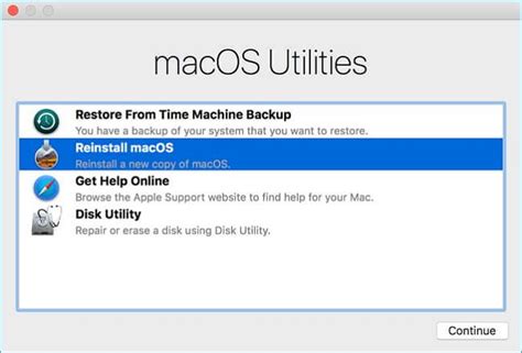 does reinstalling macos delete everything
