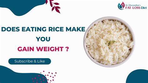 Does Rice Help Gain Weight