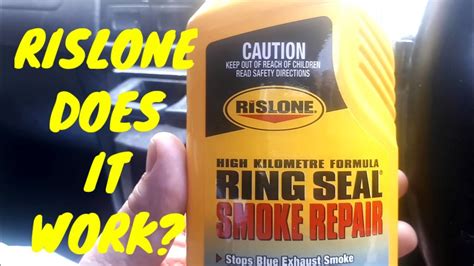 Does Rislone Ring Seal Work