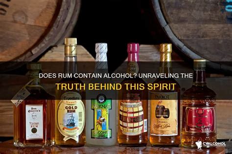 Does Rum Contain Alcohol