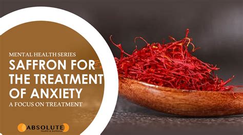 Does Saffron Work For Anxiety