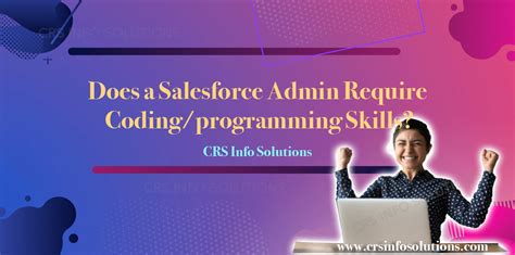 does salesforce admin need coding