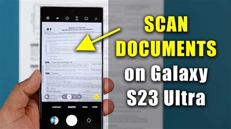 Does Samsung Have A Document Scanner