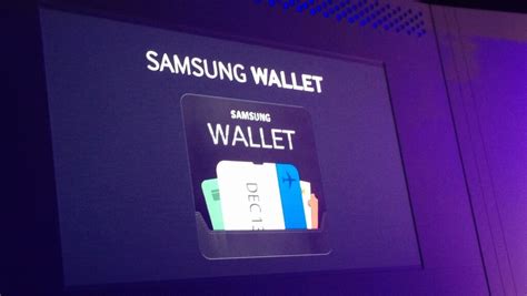 does samsung have a wallet like apple