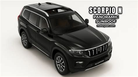 Does Scorpio Has Sunroof