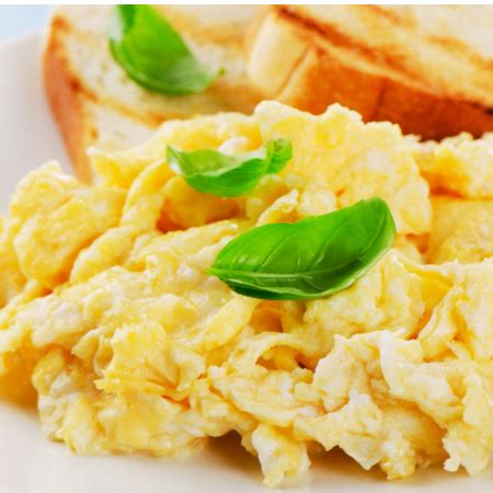 does scrambled eggs help gain weight