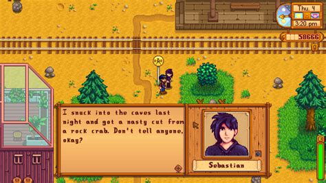 does sebastian like coffee stardew valley