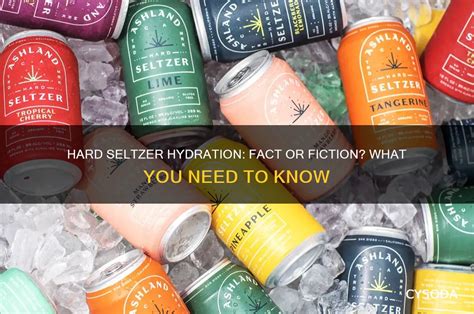 Does Seltzer Hydrate You: The Surprising Truth Revealed