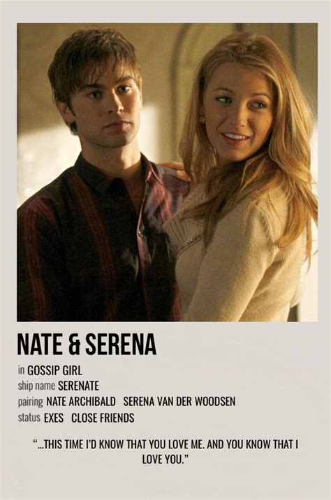 Does Serena And Nate Date