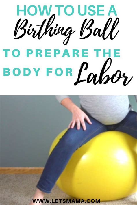 Does Sitting On An Exercise Ball Induce Labor