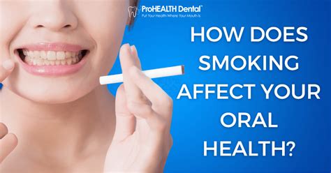Does Smoking Affect Toothache