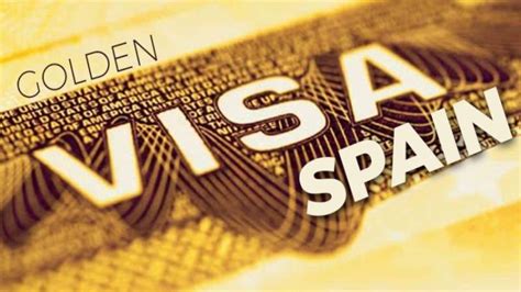 does spain have a golden visa program