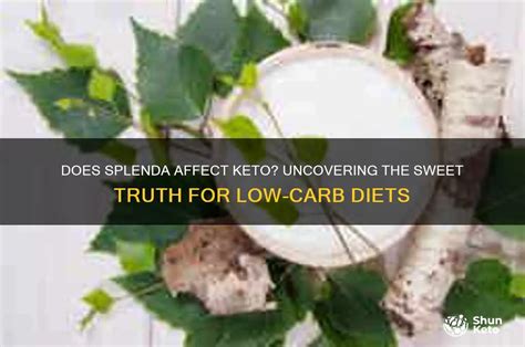 Does Splenda Affect Ketosis