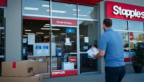 does staples have ups