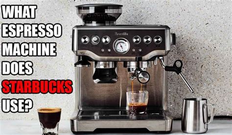 Does Starbucks Use Espresso Machine