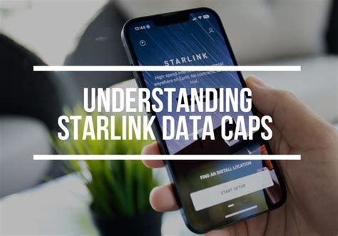 does starlink limit data usage